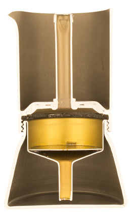 Caffettiera Moka Argento Royal  – Nichel Free in Metalceramica GHA, 2 tazzine